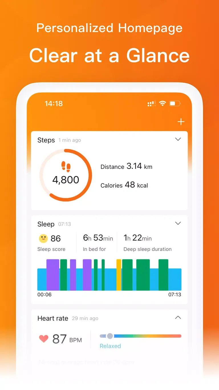 Скриншот Zepp Life (Mi Fit) 1